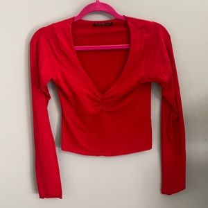 Red Brandy Melville top